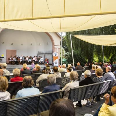 Kurkonzert in der Musikmuschel